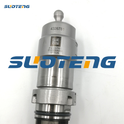 কামিন্স ইঞ্জিন QSk45 QSK60 কমন ফুয়েল ইনজেক্টর 4326781