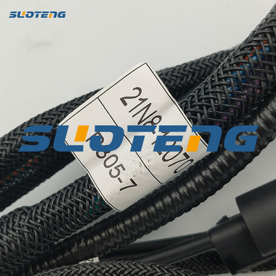 R305LC-7 এক্সকাভেটর ইঞ্জিনের জন্য 21N8-12070 হুন্ডাই তারের জোতা