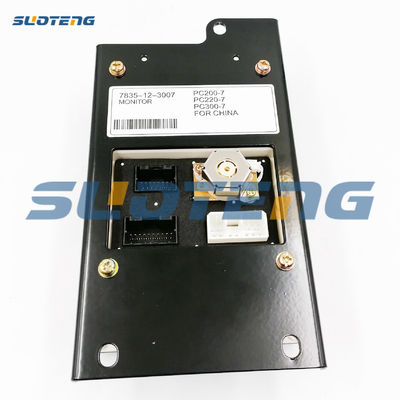 7835-12-3007 7835123007 মনিটর প্যানেল ডিসপ্লে প্যানেল PC200-7 Excavator Parts এর জন্য