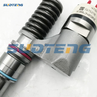 317-5278 Excavator Parts Diesel Fuel Injector 3175278 C10 C12 ইঞ্জিনের জন্য