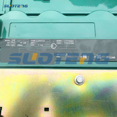 D7E এক্সক্যাভার EC210 EC290 এর জন্য ডিজেল ইঞ্জিন সমন্বয়