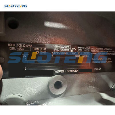 TCD2015V08 TCD2015 V08 2100RPM মেশিন ডিজেল সম্পূর্ণ ইঞ্জিন সমাবেশ