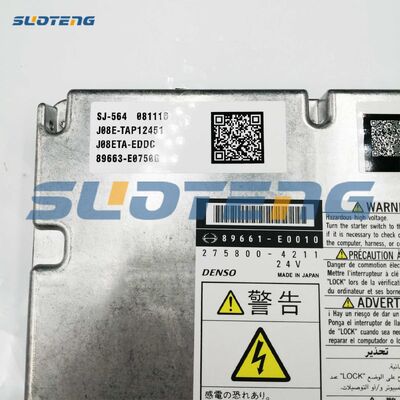 SK200-8 এক্সকাভেটর খুচরা যন্ত্রাংশের জন্য 89663-E0750B 89663E0750B ECU কন্ট্রোলার