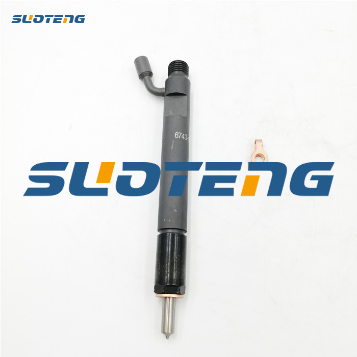 খননকারী PC300-7 PC350-7 6D114 ডিজেল ফুয়েল ইনজেক্টর 6743-11-3320 6743113320