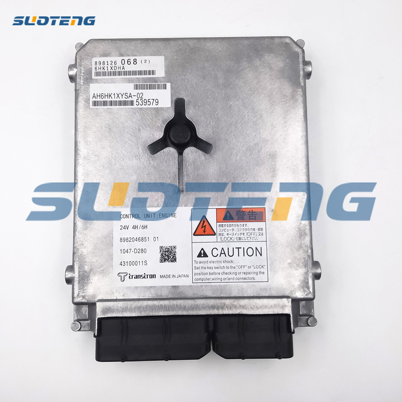 ZX400LCH-3 এক্সকাভেটরের জন্য 8-98204685-1 6HK1 ইঞ্জিন কন্ট্রোলার ECU 8982046851